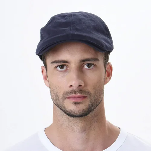 Vista 6 de WITHMOONS Simple Newsboy Hat Gorra plana SL3026