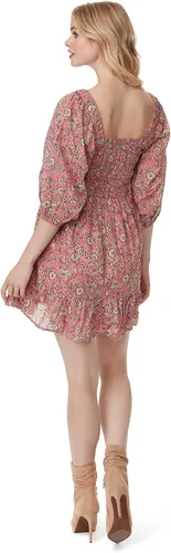 Vista 3 de Jessica Simpson Vestido Aldan fruncido hasta la rodilla para mujer