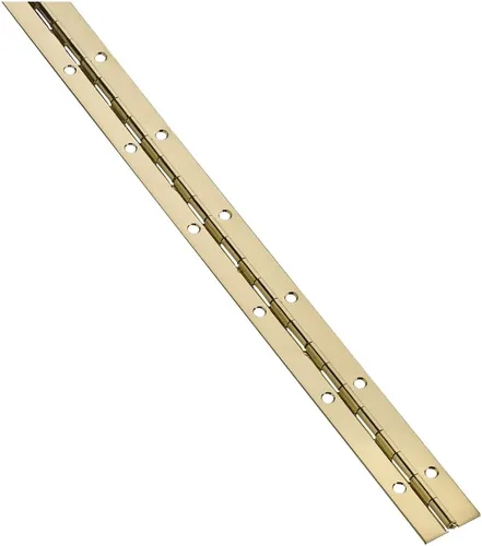Vista 11 de National Hardware N265-389 V570 Bisagra continua en níquel, 1-1/2 "x 12