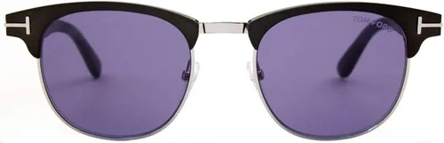 Vista 2 de Gafas de sol Tom Ford FT 0623 Laurent- 02 09V mate gunmetalazul