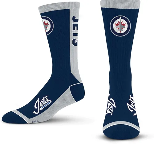 Vista 5 de For Bare Feet MVP Crew Sock NHL L