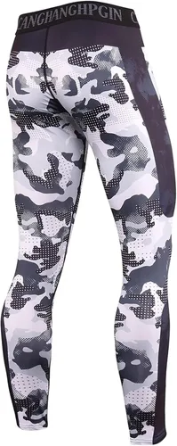 Vista 6 de Ropa De Gym - Ropa deportiva para hombre, de secado rápido, mallas de manga larga