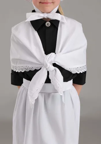 Vista 4 de Kit de accesorios para disfraz de niña pionera Multicolor