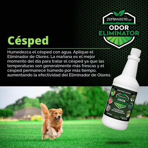 Vista 3 de ZERO WASTE USA Eliminador de olores Ultra Concentrado - 32 Fl Oz