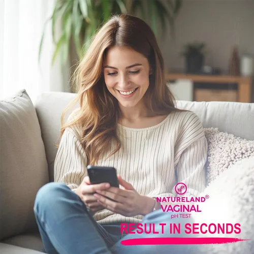 Vista 6 de NATURELAND Paquete económico de tiras reactivas de pH femenino, monitor de salud vaginal para equilibrio de acidez y alcalinidad, rápido y preciso