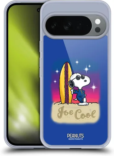 Vista 396 de Head Case Designs Officially Licensed Peanuts Beach Surf Snoopy Boardwalk Airbrush Gel Case [Military Grade Protection] Compatible with Google Pixel