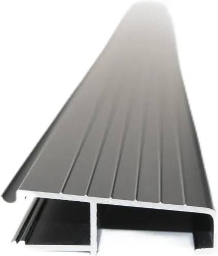 Vista 8 de Umbral de aluminio de alta calidad negro/blanco-36"/48"/72"/95" pulgadas para mejorar tu puerta, residencial, comercial e impermeable Graded