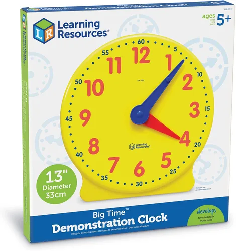 Vista 8 de Learning Resources – Reloj de estudiante Big Time, 12 horas