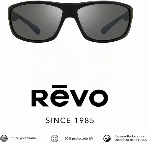 Vista 2 de Revo Gafas de sol Caper: lente polarizada con marco envolvente de rendimiento flexible