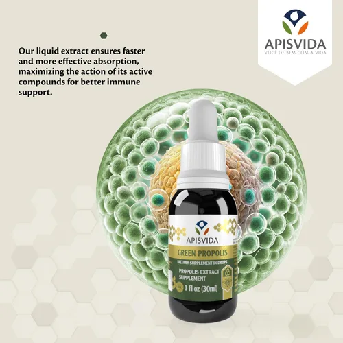 Vista 3 de Extracto de propóleo verde AP60 Propoflex 1fl oz - 1.0 fl oz