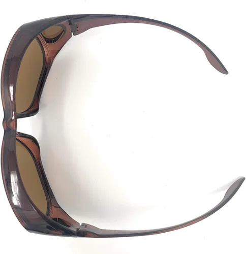 Vista 4 de Gafas de sol polarizadas grandes para hombre y mujer