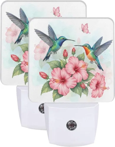 Vista 13 de Futterya Luz nocturna LED personalizada enchufable, juego personalizado de 2 lámparas de decoración con sensor automático del atardecer al amanecer