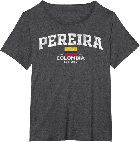 Vista 33 de Camiseta Pereira Colombia, Negro