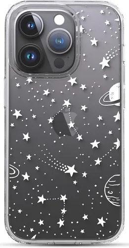 Vista 14 de RANZ Compatible con Funda para iPhone 13, Serie Anti-Arañazos y a los Golpes, Carcasa Protectora de TPU y PC Transparente para iPhone 13 (6.1")