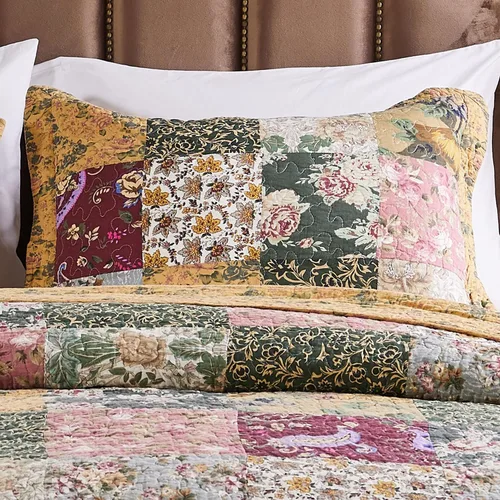 Vista 2 de Greenland Home Fashions - Funda de almohada estándar, multicolor de 20 x 26 pulgadas