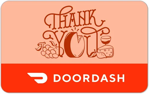 Vista 7 de Tarjetas de regalo de DoorDash. - Envío por correo electrónico.
