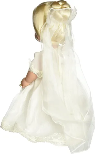Vista 2 de The Doll Maker Precious Moments Muñecas, Linda Rick, Enchanted Dreams Bride Rubia, muñeca de 12 pulgadas