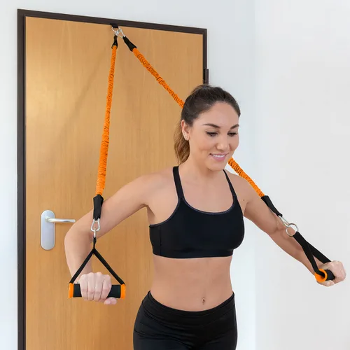 Vista 8 de Sistema de Entrenamiento Integral Portátil con Guía de Ejercicios Gympak Max InnovaGoods