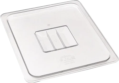 Vista 9 de Winco SP7200C Cubierta ranurada de 1/2 bandeja, transparente, mediana