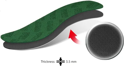 Vista 9 de Kaps Active Carbon - Plantillas para zapatos, absorbentes de olor, unisex (6 pares), verde