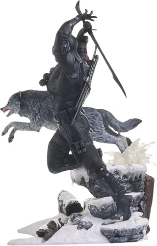 Vista 2 de DIAMOND SELECT TOYS G.I. Joe Gallery: estatua de PVC con ojos de serpiente, multicolor de 11 pulgadas