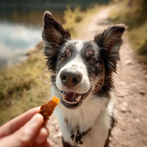 Vista 8 de Pet 'n Shape Sweet Potato Chews – Golosinas naturales de batata envuelta en pollo para perros - 42 onzas