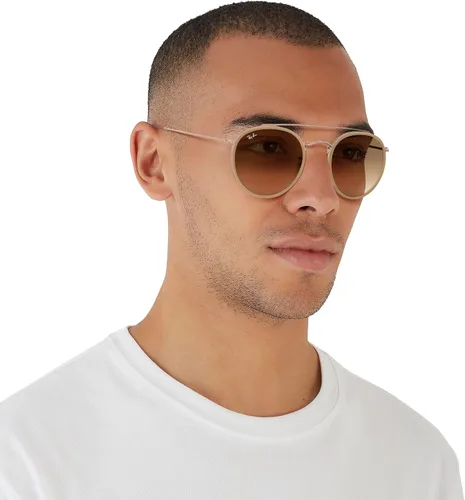 Vista 7 de Ray-Ban RB3647N - Gafas de sol redondas de doble puente para mujer