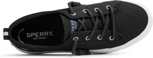 Vista 7 de Sperry Women's Crest Vibe Canvas Sneaker Negro