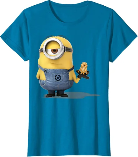 Vista 87 de Camiseta Despicable Me Minions Holding A Ginger Bread Minion Retrato Pequeña