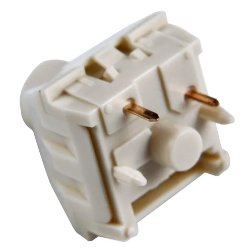 Vista 5 de YMDK Novelkeys Box Cream Pro V2 CPG1511F01S138 Kailh Interruptor de teclado mecánico lineal 1.94 oz 5 pines POM Material MX interruptores