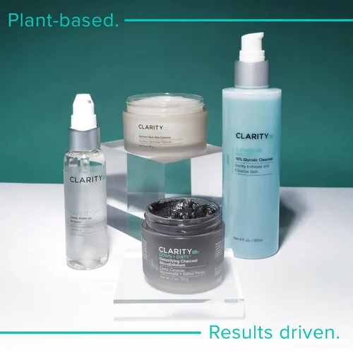 Vista 6 de ClarityRx Cleanse - Jabón facial diario con infusión de vitaminas, limpiador facial hidratante natural a base de plantas para todo