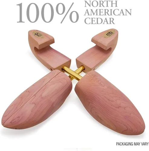 Vista 2 de Moneysworth and Best Men's Shoe Trees with Hook Heel