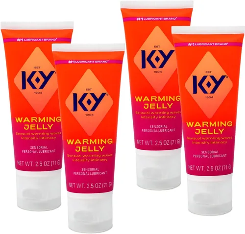 Vista 11 de K-Y Warming Jelly Fórmula a base de glicerina de 5 onzas líquidas. Lubricante personal sensorial para hombres, mujeres y parejas y seguro de usar