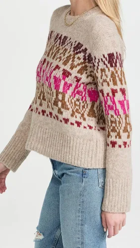 Vista 4 de Velvet Cheyenne - Suéter de alpaca para mujer