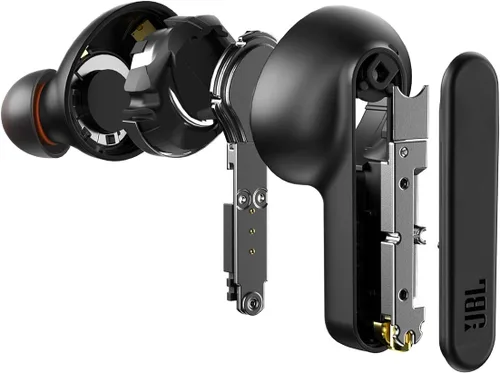 Vista 5 de JBL Live PRO+ TWS True Wireless in-Ear - Auriculares Bluetooth con cancelación de ruido, hasta 28 horas de batería, con micrófonos, carga