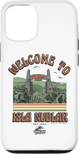 Vista 27 de Funda para iPhone 12 mini Jurassic Park Welcome to Isla Nublar