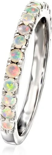 Vista 3 de Ross-Simons Opal Ring in Sterling Silver