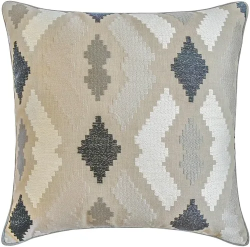 Vista 24 de The HomeCentric Fundas de almohada decorativas beige de 12 x 12 pulgadas (11.8 x 11.8 in), encaje de yute y almohadas marroquíes para sofá