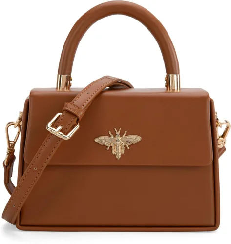 Vista 8 de Milan Chiva Monederos pequeños con asa superior para mujer, mini bolso cruzado, elegante bolso cuadrado