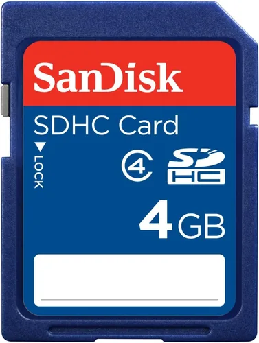 Vista 11 de SanDisk Tarjeta de memoria flash SD clase 4 de 2 GB, SDSDB-002G-B35 (la etiqueta puede cambiar)