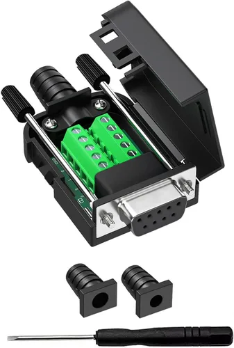Vista 4 de 28 AWG 9/C CMP Cable de datos RS232 de seguridad con doble blindaje CMP - 16 pies - Uso para adaptadores serie DB9 1 cable blindado doble 28AWG 9/C