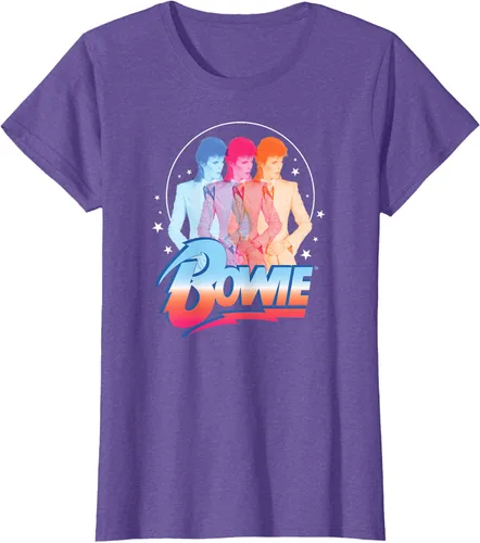 Vista 17 de David Bowie - Camiseta Bowie 3D, Negro