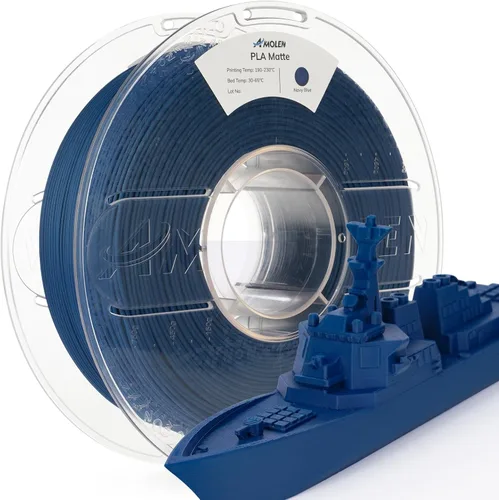 Vista 19 de AMOLEN - Filamento para impresora 3D de PLA de madera de bambú, filamento de PLA de 1.75mm con 15% de fibra de bambú real, 1kg/2.2lb con 15%