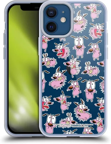 Vista 12 de Head Case Designs Officially Licensed Courage The Cowardly Dog Character Art Graphics Gel Case [Military Grade] Compatible with Apple iPhone 7