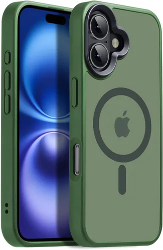 Vista 97 de Funda magnética para iPhone Air con protector de lente de cámara, protección grado militar de 10 pies, compatible con funda MagSafe Slim para iPhone