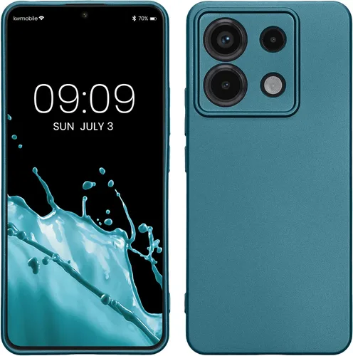 Vista 100 de kwmobile Funda compatible con Xiaomi Redmi Note 9S / 9 Pro / 9 Pro Max - Funda protectora de silicona TPU suave y delgada - Negro mate