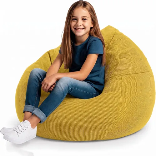 Vista 9 de Funda para silla de almacenamiento de puf de animales de peluche (sin relleno), suave, lavable, rellenable, extraíble, organizador de felpa de alta