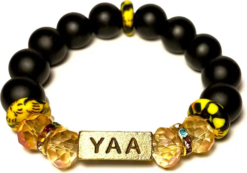Vista 82 de Pulseras africanas tradicionales con nombre nacido en el día para mujeres de Ghana, materiales naturales, ajuste cómodo y holgado