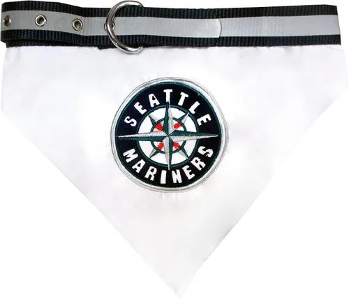 Vista 3 de MLB Bandana – Arizona Diamondbacks Bandana para perro con collar reflectante y ajustable para perro, talla S