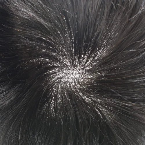 Vista 5 de Hombres Toupee Sistema de Cabello Humano Real para Hombres Encaje Suizo Toupee Para Hombres Nudos Blanqueados Hombres Hairpieces Pieza Para Hombres